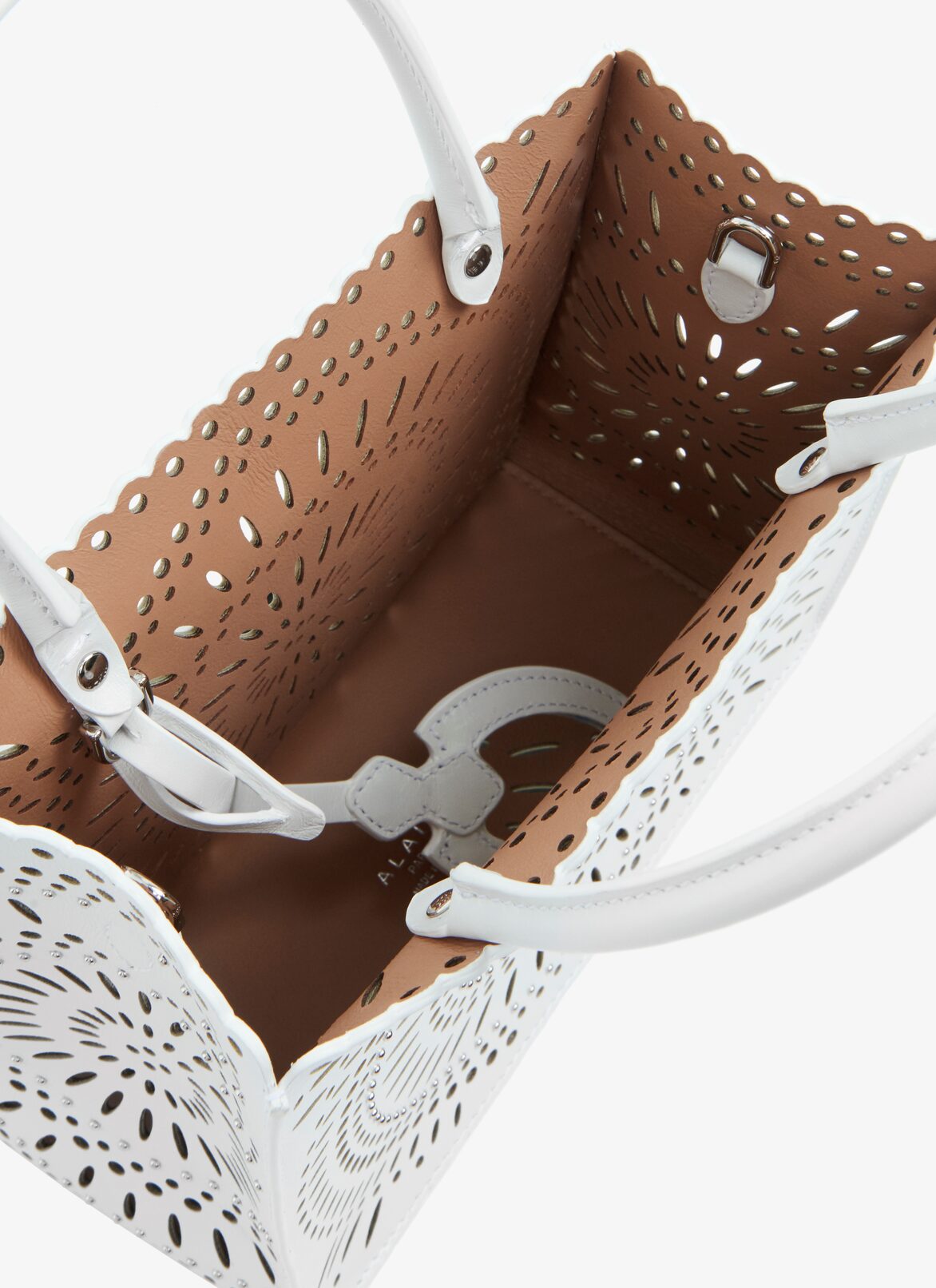 Garance 16 micro bag ALAÏA OPTIC WHITE GARANCE 16 MICRO BAG